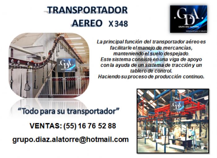 TRANSPORTADOR AEREO X348